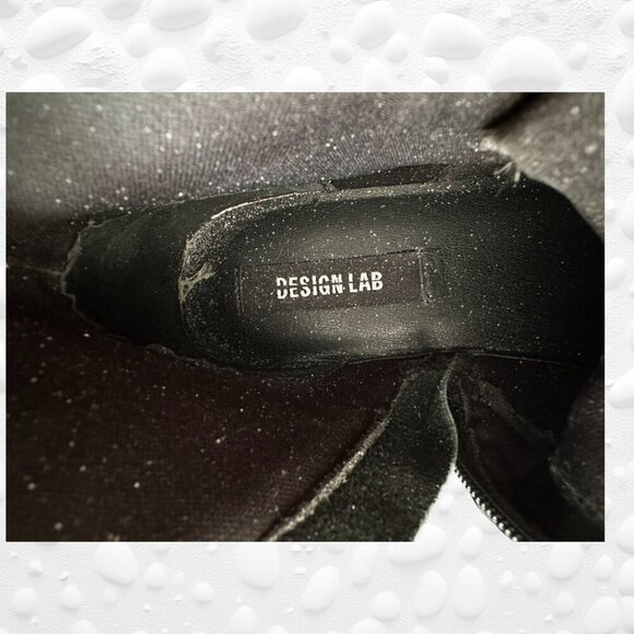 Design Lab Pearl/Chain Boots Size 8 NWT original box - Picture 13 of 13